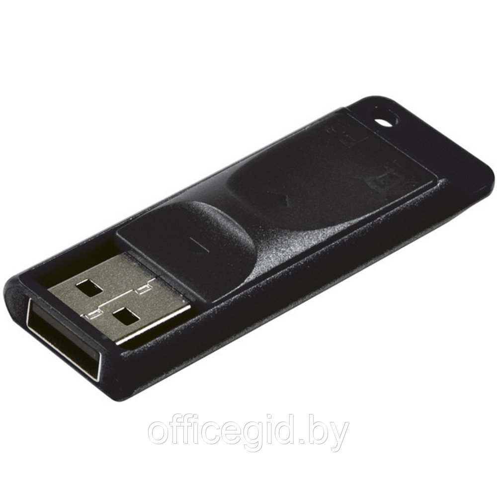 USB-накопитель "Slider", 32 гб, usb 2.0, черный - фото 2 - id-p180057494