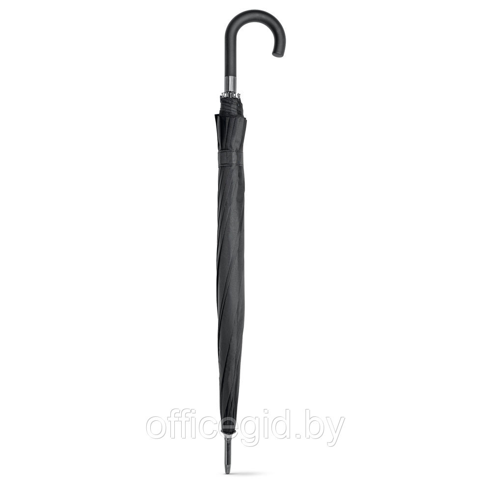 Зонт-трость "99126", 110 см, черный - фото 2 - id-p187027103