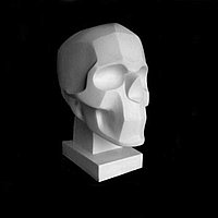 Гипсовая модель "Обрубовка черепа по Браммесу"