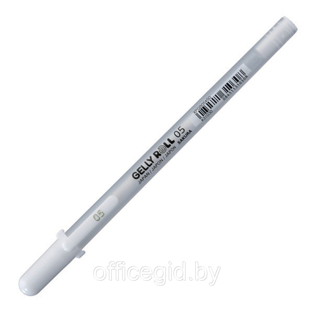Ручка гелевая "Gelly Roll Basic", 0.3 мм, прозрачный, стерж. белый - фото 1 - id-p187160950