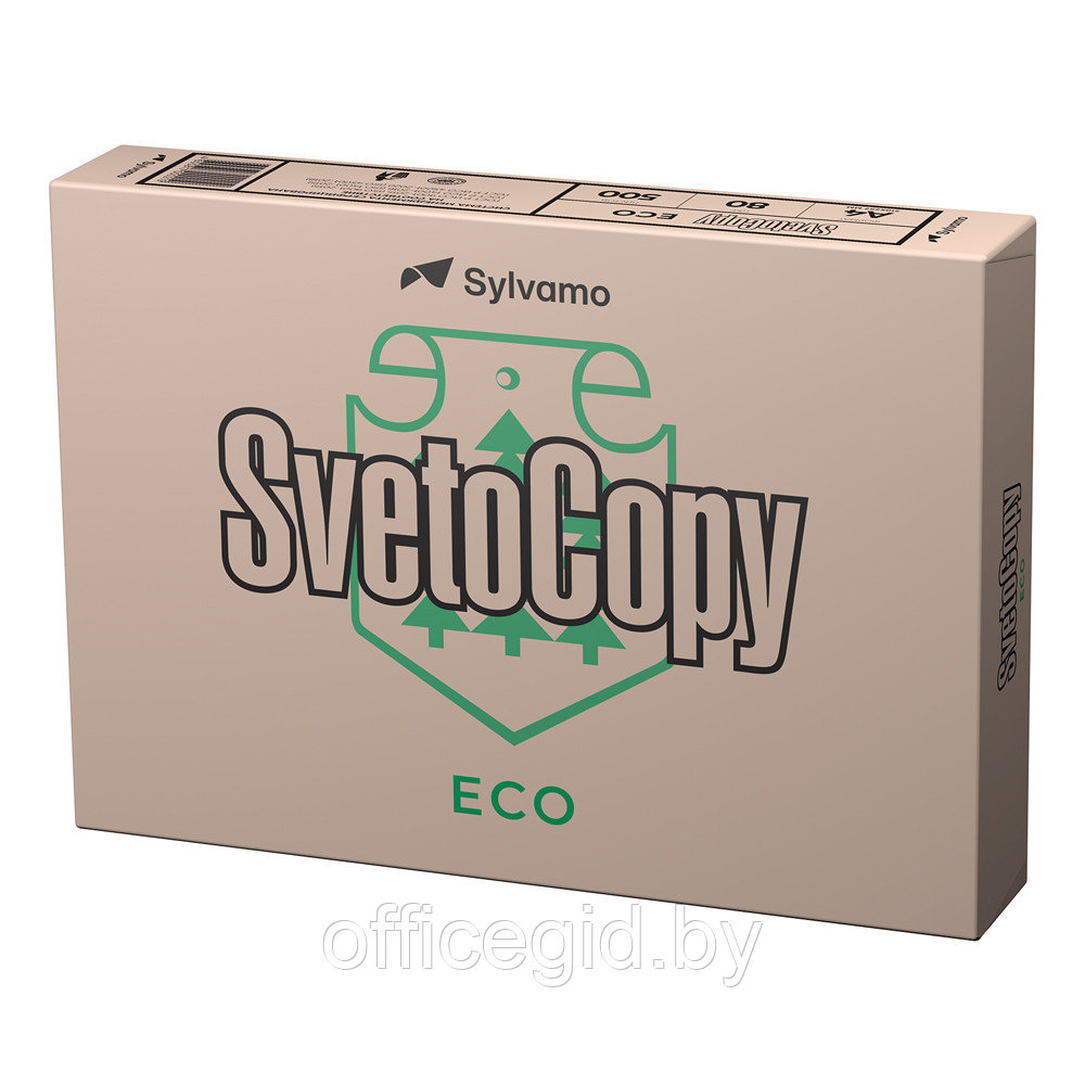 Бумага "SvetoCopy ECO", A4, 500 листов, 80 г/м2