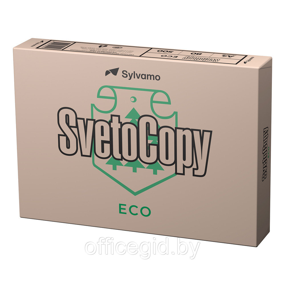 Бумага "SvetoCopy ECO", A4, 500 листов, 80 г/м2 - фото 1 - id-p180055855