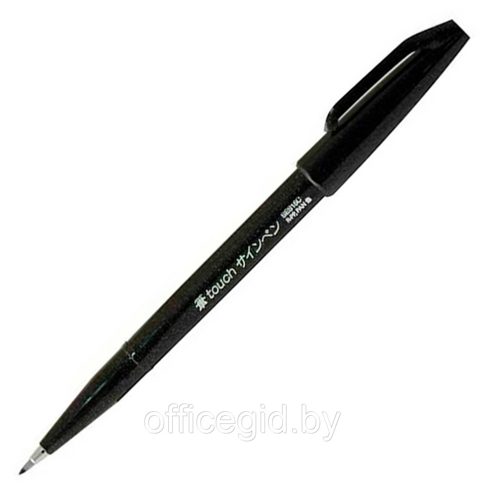 Маркер-кисть "Brush Sign pen", черный - фото 1 - id-p180648942