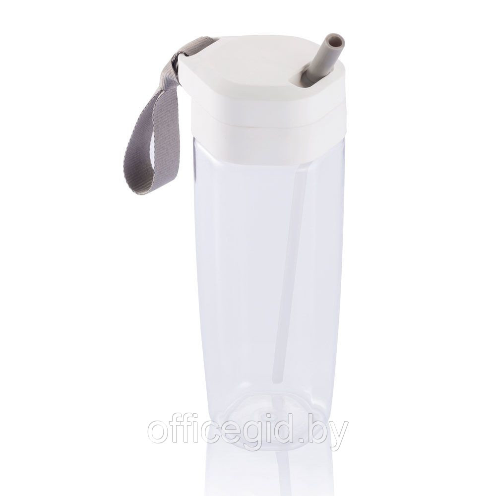 Бутылка для воды "Turner", пластик tritan, 650 мл, белый - фото 1 - id-p187028051