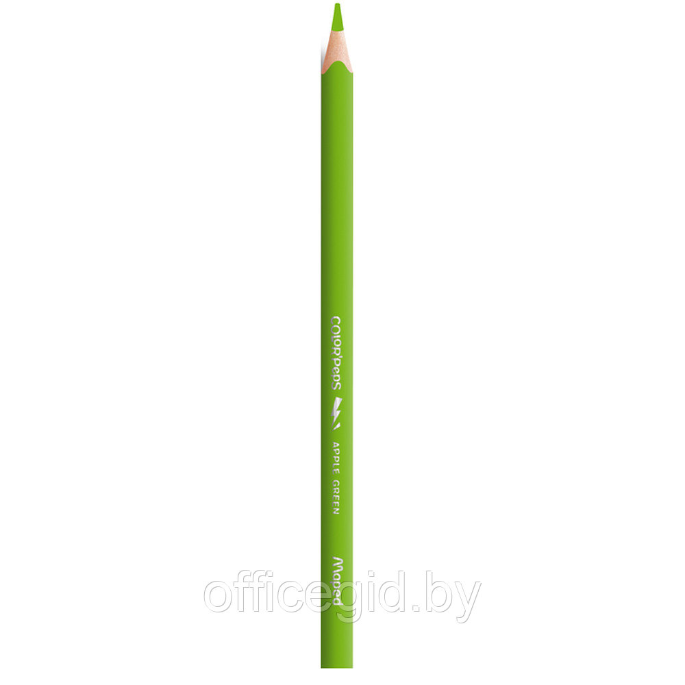 Цветные карандаши "Color Peps" + точилка + ластик + простой карандаш, 12 цветов - фото 6 - id-p180057613