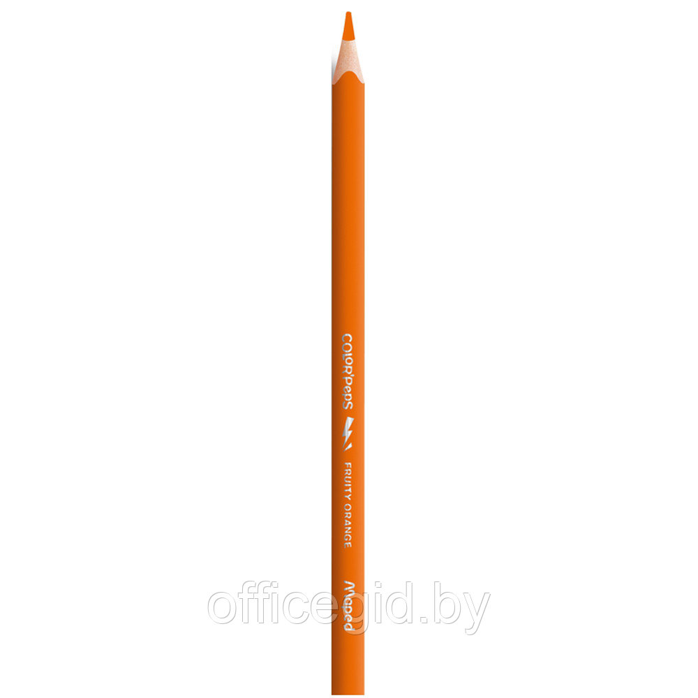 Цветные карандаши "Color Peps" + точилка + ластик + простой карандаш, 12 цветов - фото 7 - id-p180057613