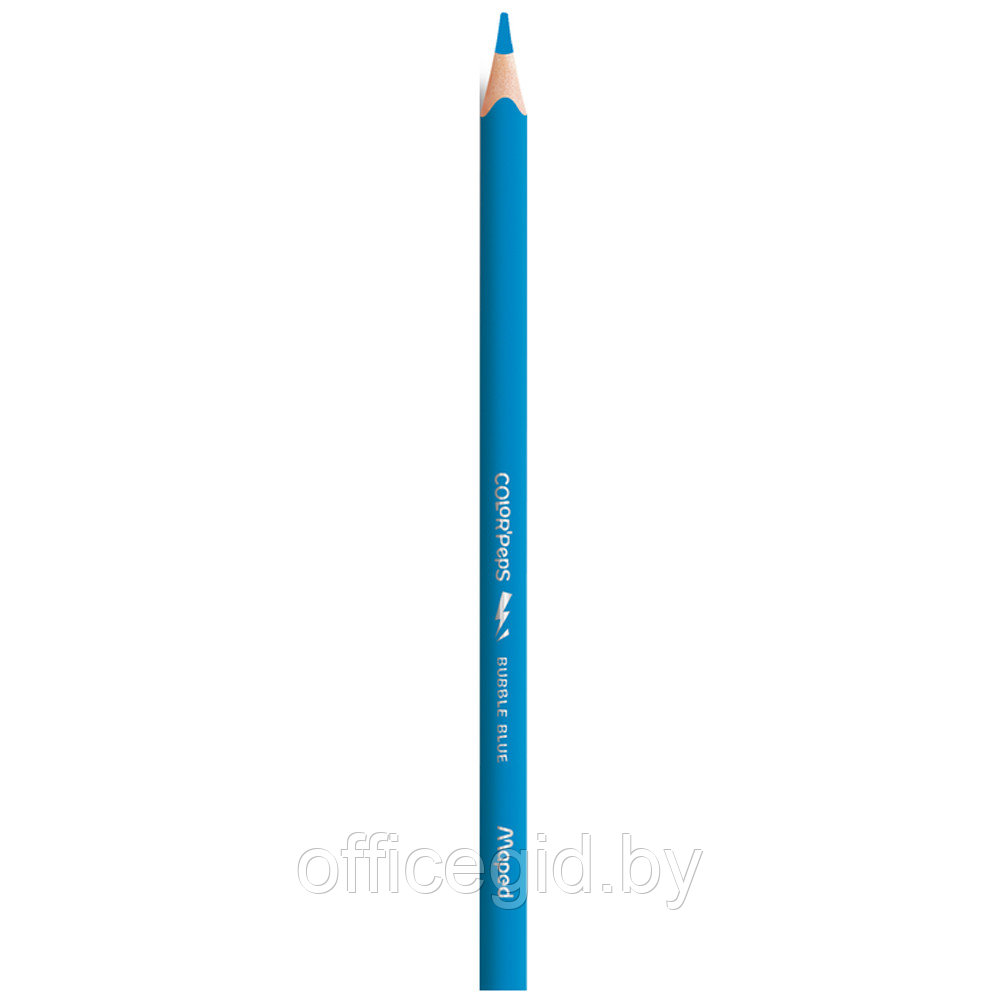 Цветные карандаши "Color Peps" + точилка + ластик + простой карандаш, 12 цветов - фото 8 - id-p180057613
