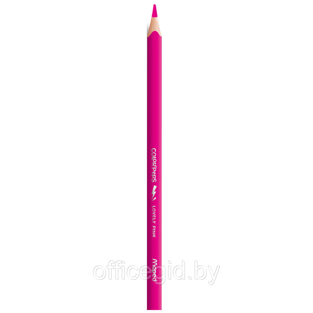Цветные карандаши "Color Peps" + точилка + ластик + простой карандаш, 12 цветов - фото 9 - id-p180057613