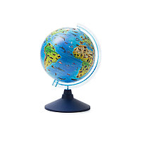 Глобус зоогеографический "Мир", 21 см