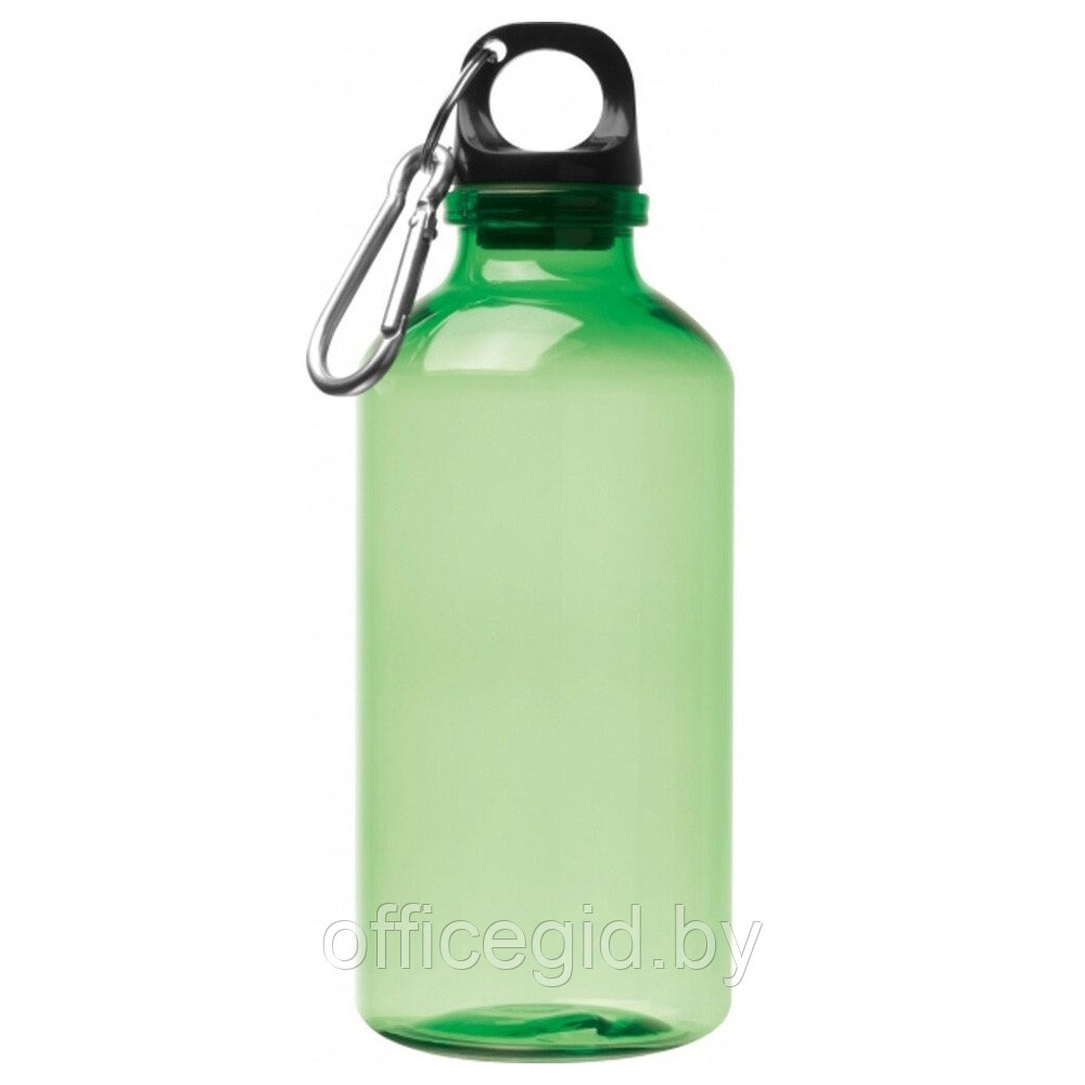 Бутылка для воды "Mechelen", пластик, 400 мл, прозрачный зеленый - фото 1 - id-p187028064