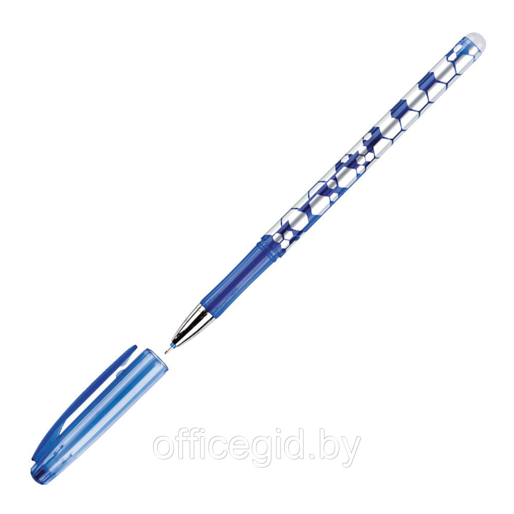 Ручка гелевая стираемая "Erasable", 0,5 мм, синий, стерж. синий - фото 2 - id-p180587966