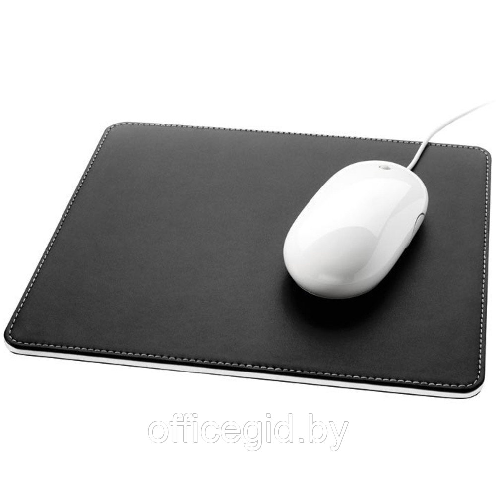 Коврик для мыши "Eyestyle", 200x250x6 мм, кожзаменитель, белый