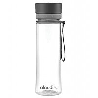 Бутылка для воды "Aveo Water Bottle", пластик, 600 мл, серый, прозрачный