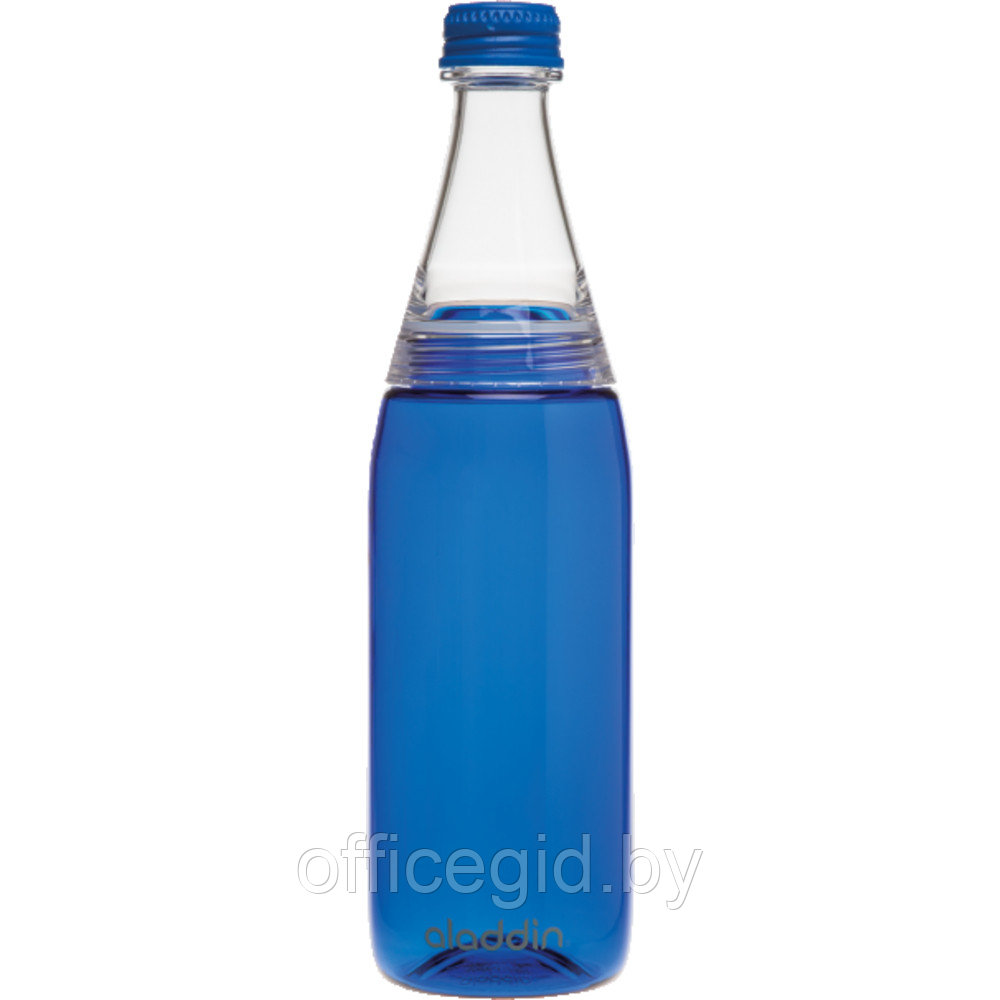 Бутылка для воды "Fresco Twist & Go Bottle", пластик, 700 мл, синий, прозрачный