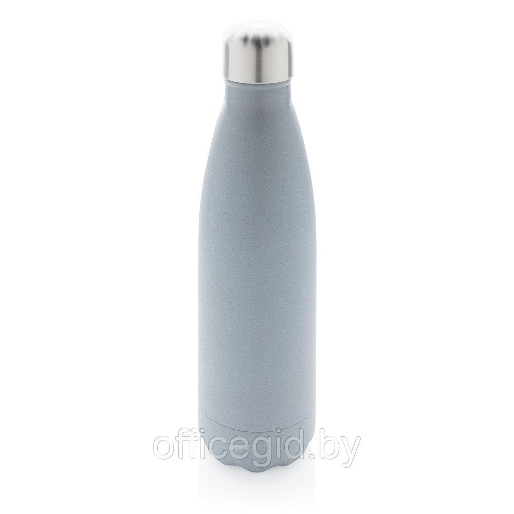Бутылка для воды "P436.473", металл, 500 мл, серый - фото 1 - id-p187028075