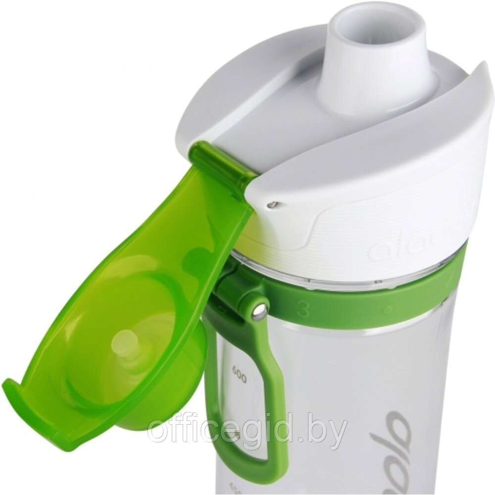Бутылка для воды "Active Hydration Tracker Bottle", пластик, 800 мл, зеленый, прозрачный - фото 5 - id-p187028084