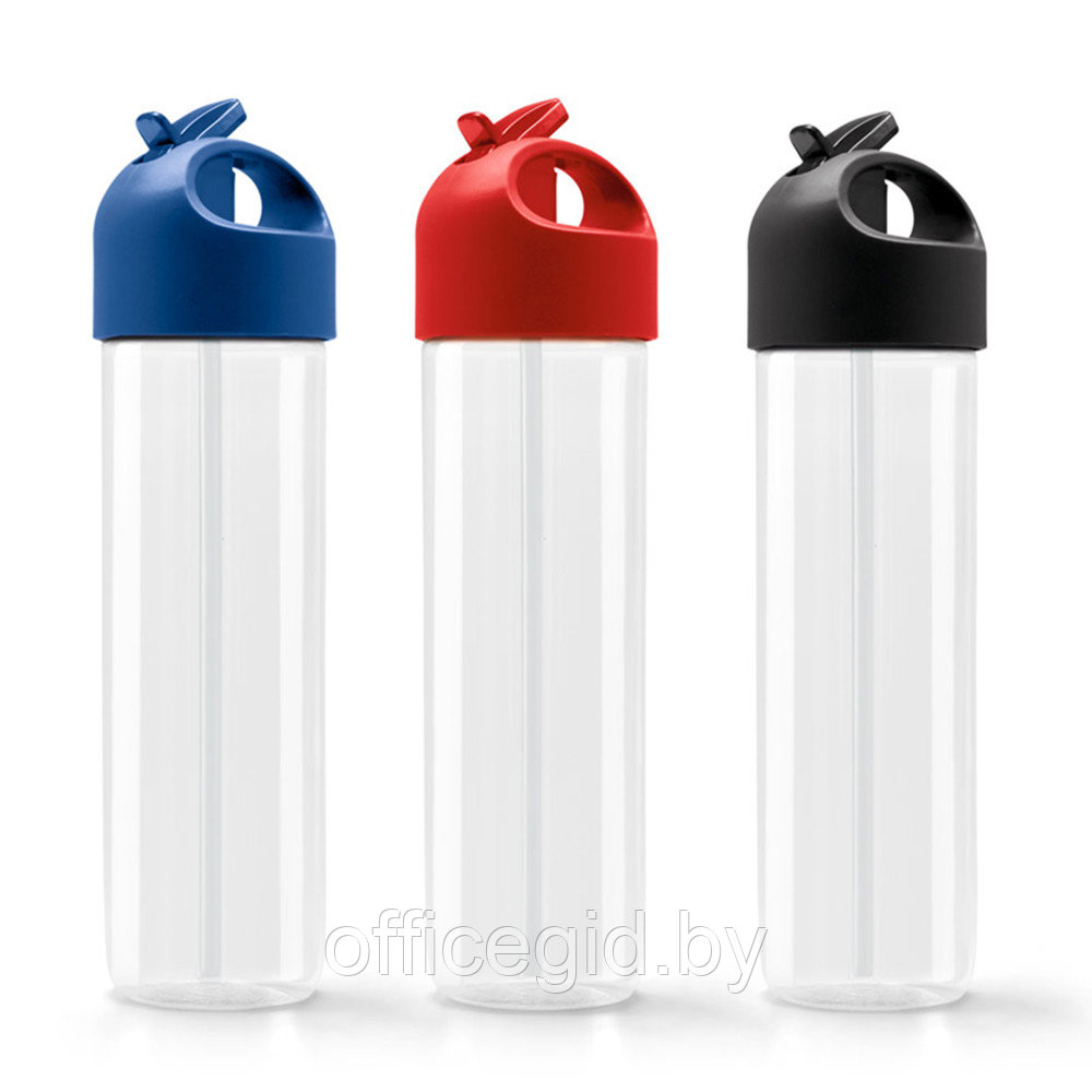 Бутылка для воды "Conley", пластик, 500 мл, королевский синий, прозрачный - фото 2 - id-p187028086