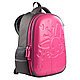 Рюкзак школьный "Заяц", черный, розовый, фото 2