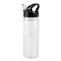 Бутылка для воды "Nina", пластик, 500 мл, прозрачный