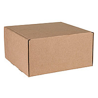 Коробка подарочная "Box", 22x21.5x11 см, коричневый