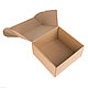Коробка подарочная "Box", 22x21.5x11 см, коричневый, фото 3