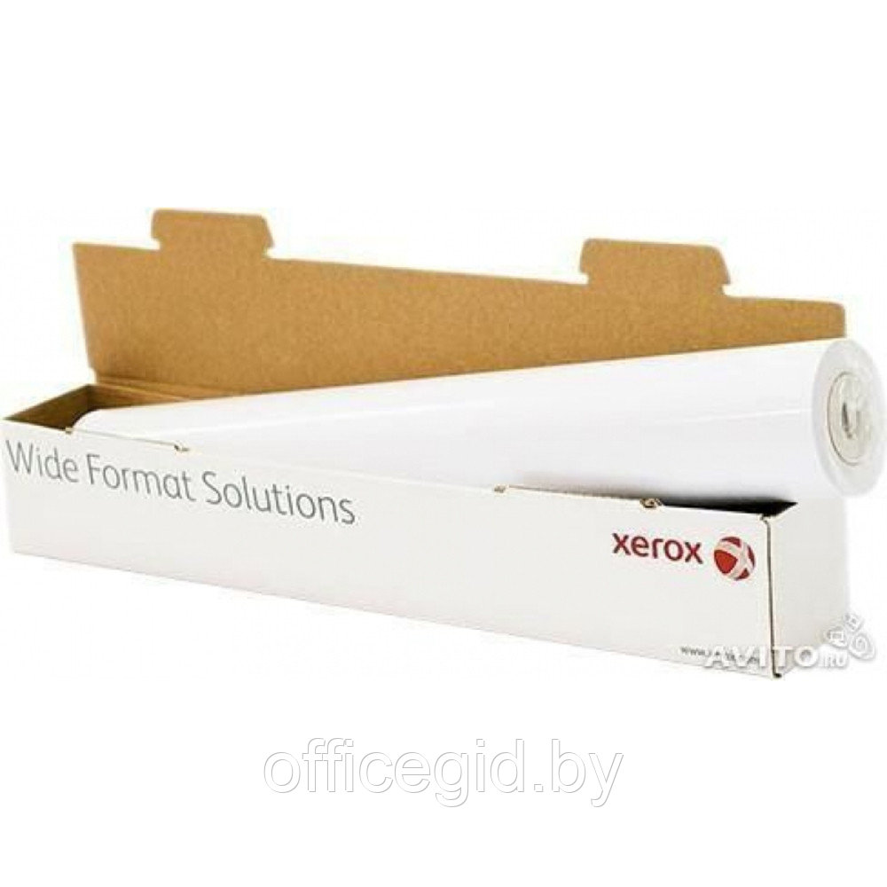 Бумага широкоформатная в рулонах для струйной печати "Xerox Inkjet Monochrome Paper", 1067 мм, 90 г/м2 - фото 1 - id-p180055910