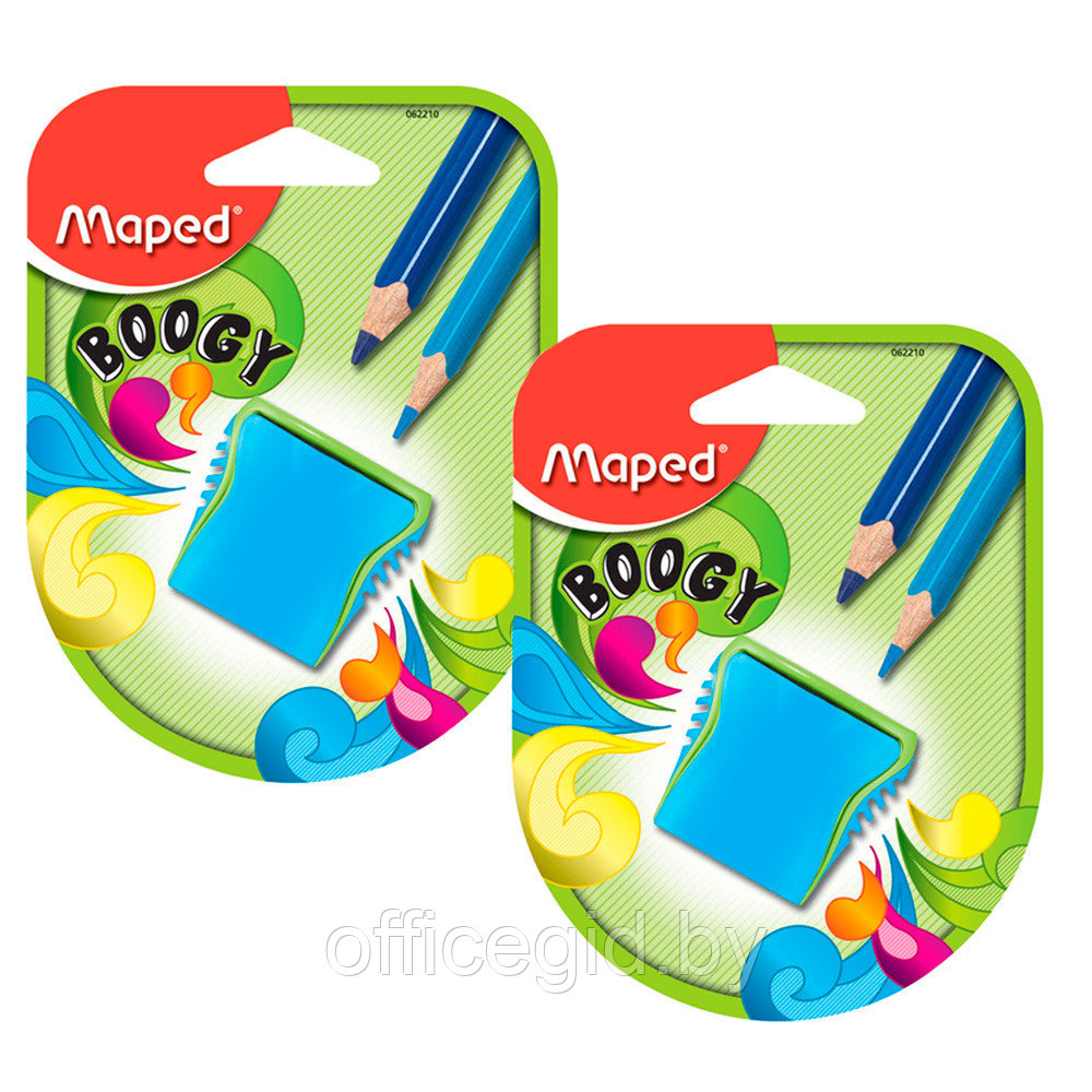 Набор точилка "Boogy", 2 отверстия, с контейнером