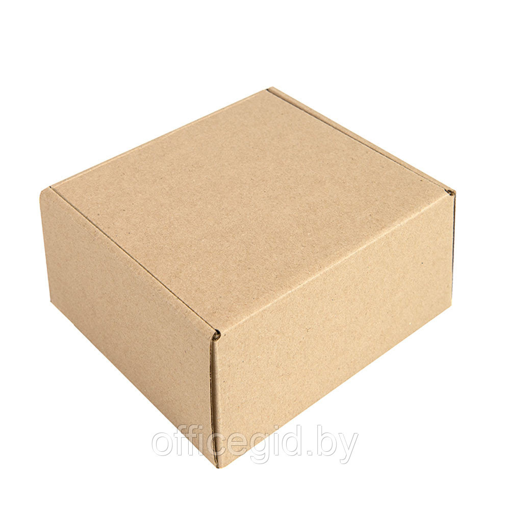 Коробка подарочная "Mini Box", 17.5x15.5x8 см, коричневый - фото 1 - id-p180056143