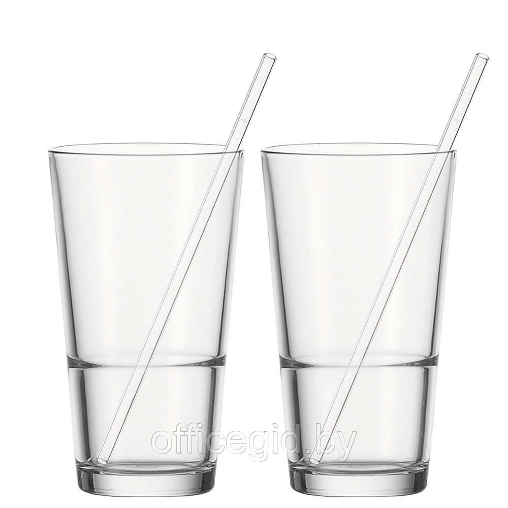 Набор стаканов для коктейлей "Event", стекло, 400 мл, прозрачный - фото 1 - id-p187027346