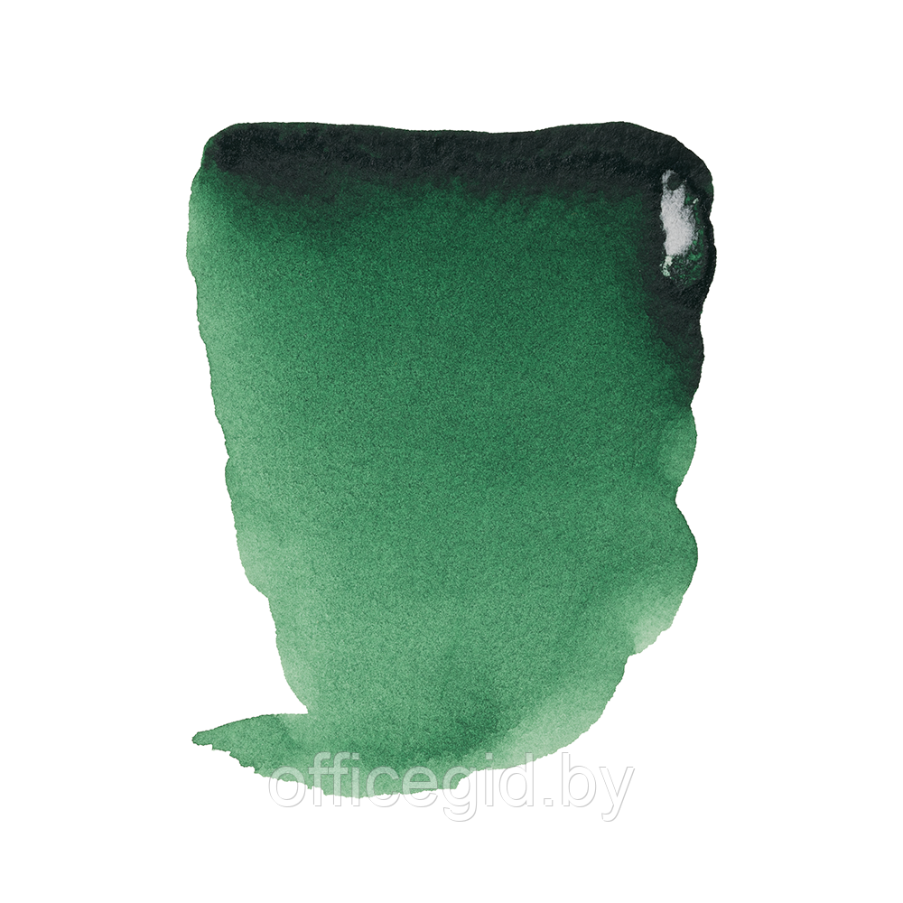 Краски акварельные "Rembrandt", 645 зеленый натуральный темный, 10 мл, туба - фото 2 - id-p187159872