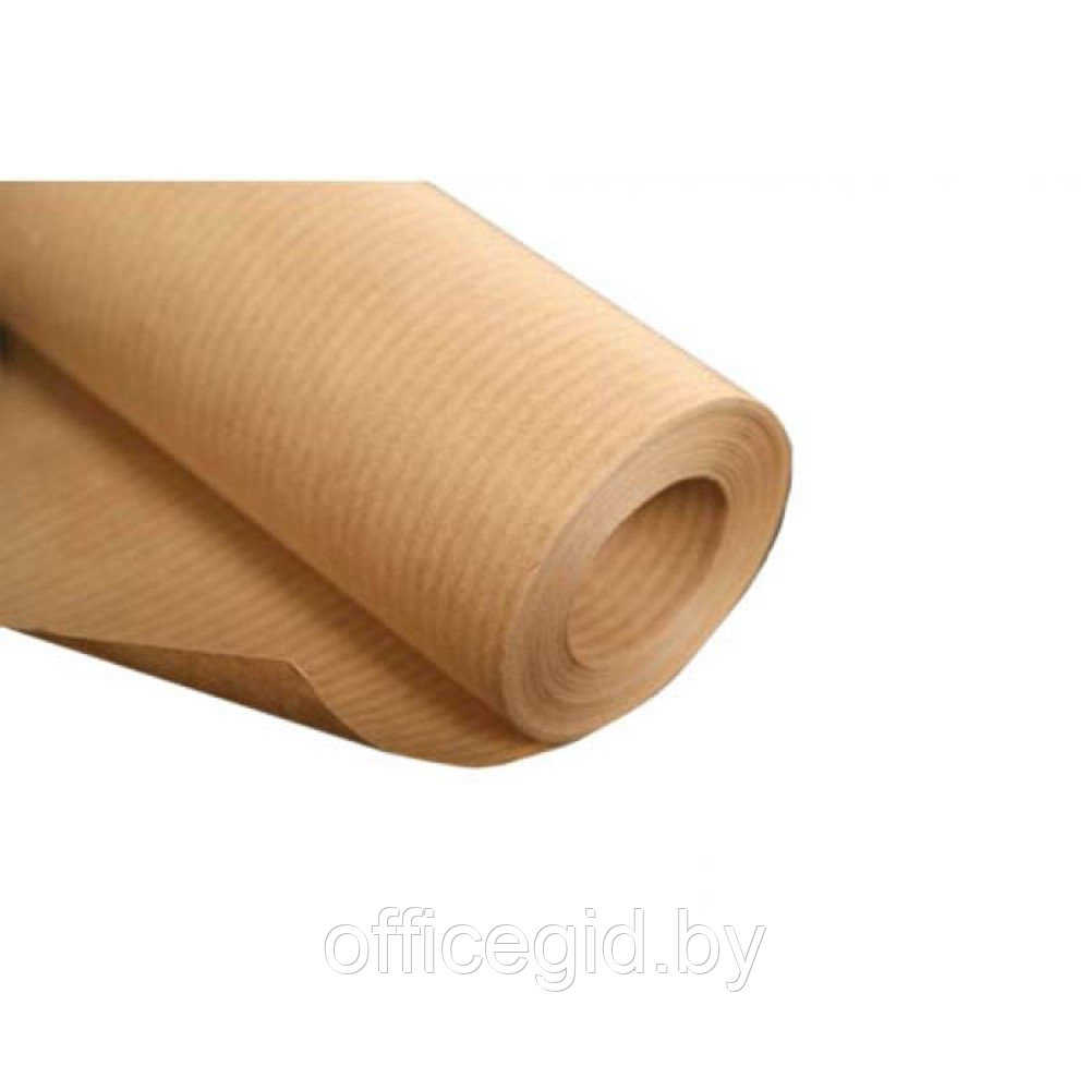 Бумага упаковочная в рулоне "Brown Craft", 3*0,7 м, 65 г/м2, коричневый - фото 1 - id-p180056114