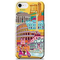 Чехол для iPhone 6S/7/8 "Roma", пластик, разноцветный