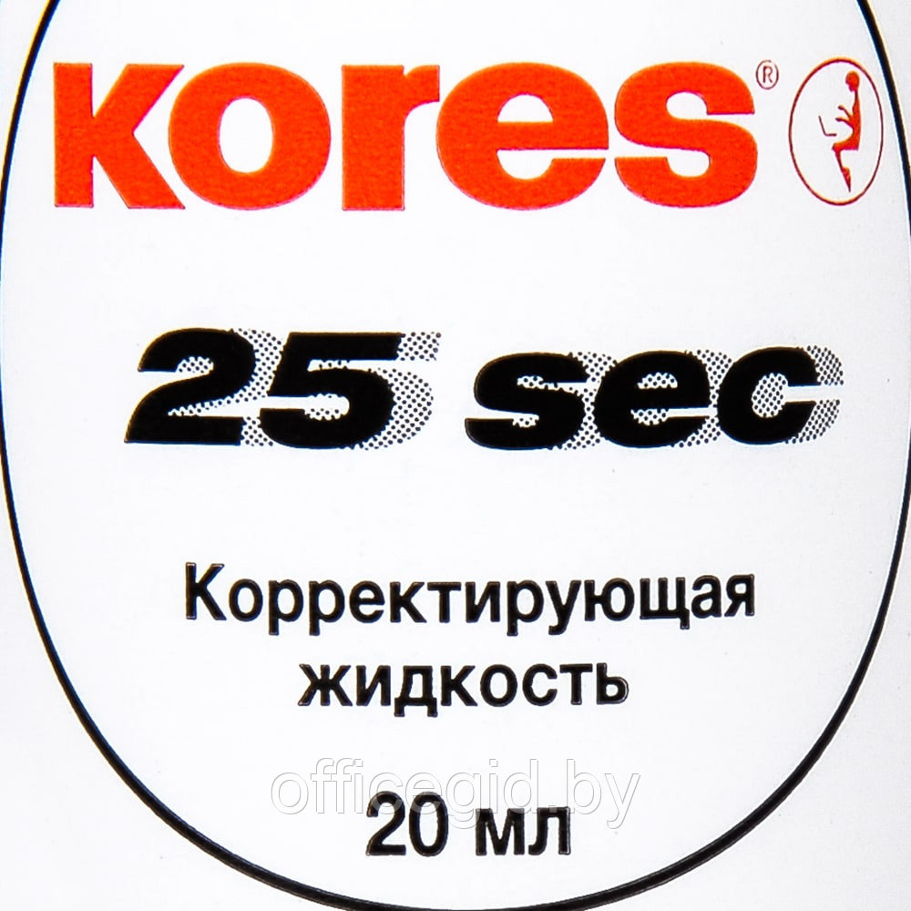Корректор "Kores fluid econom", жидкость, 20 мл - фото 2 - id-p180056358