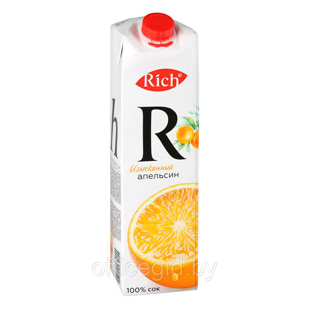 Сок "Rich", 1 л, апельсин - фото 1 - id-p180055756