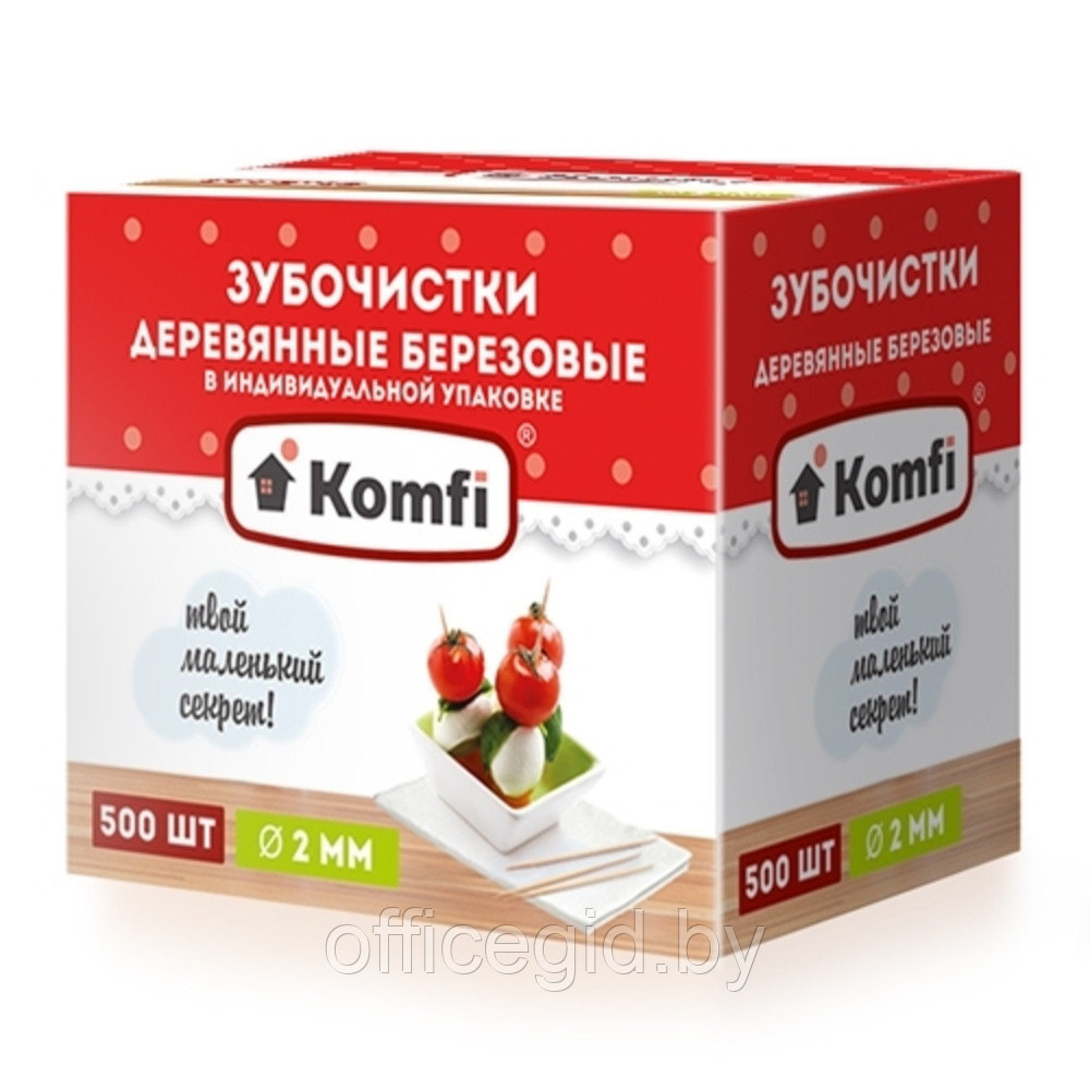 Зубочистки Komfi 500 шт.