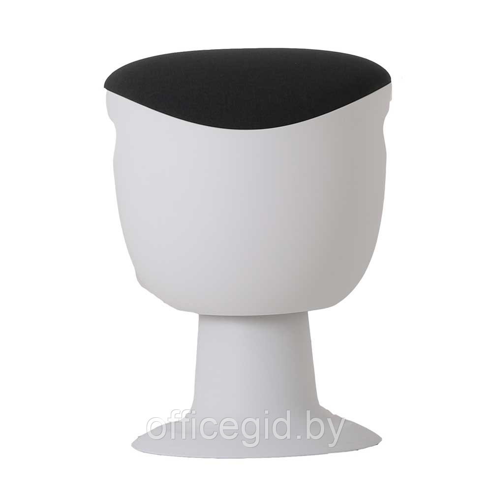 Стул для активного сиденья "Tulip", пластик, белый, черный - фото 1 - id-p187027484