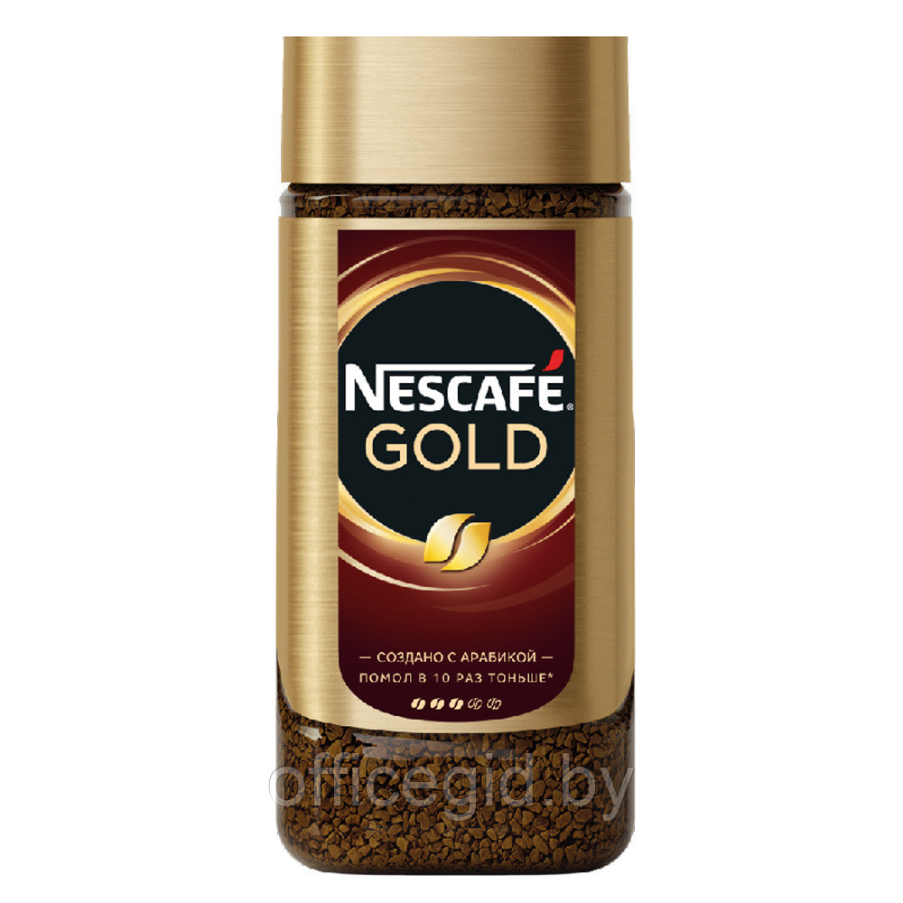 Кофе "Nescafe" Gold, растворимый, 190 г - фото 1 - id-p180586870