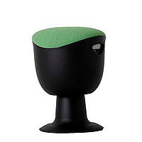 Стул для активного сиденья "Tulip", пластик, черный, зеленый