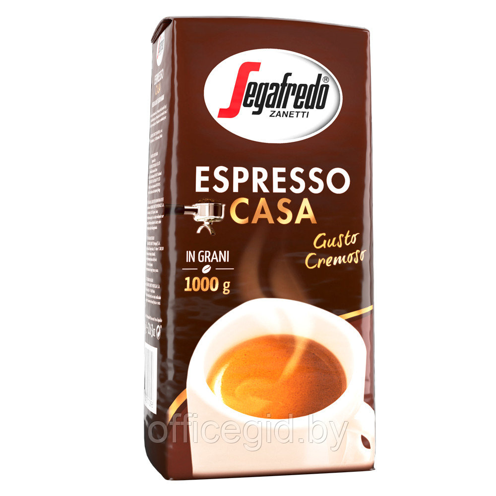Кофе "Segafredo" Espresso Casa, зерновой, 1000 г