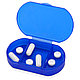 Футляр для таблеток и витаминов "Личный фармацевт", синий, фото 2