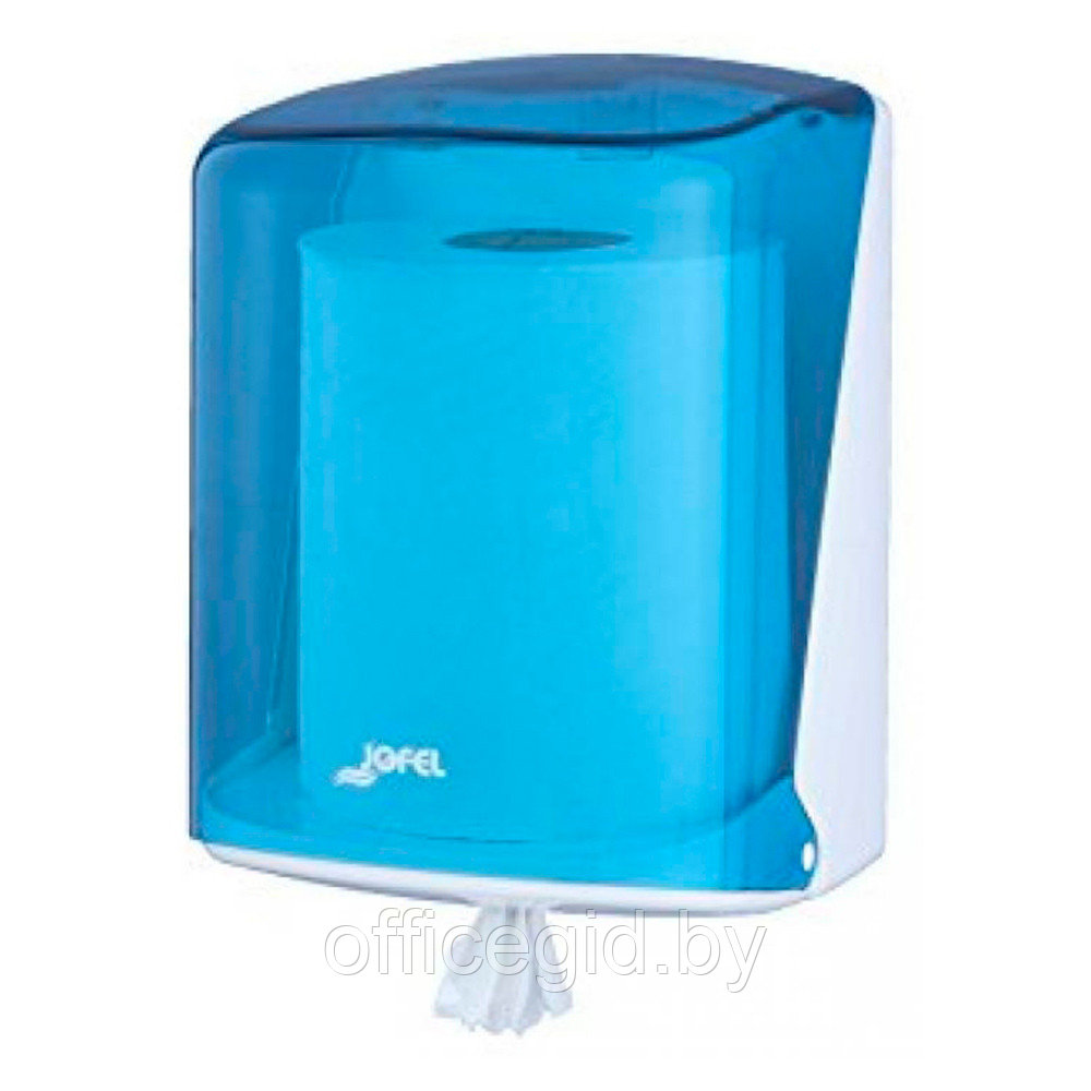 Диспенсер для полотенец в рулонах "Jofel Smart", пластик, дымчатый, белый - фото 1 - id-p180586013