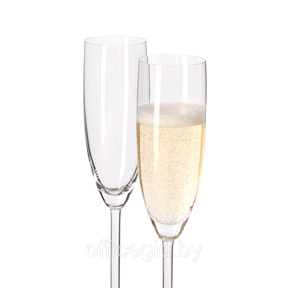 Бокал стеклянный для шампанского «Daily», 200 мл, 6 шт/упак - фото 2 - id-p180649039