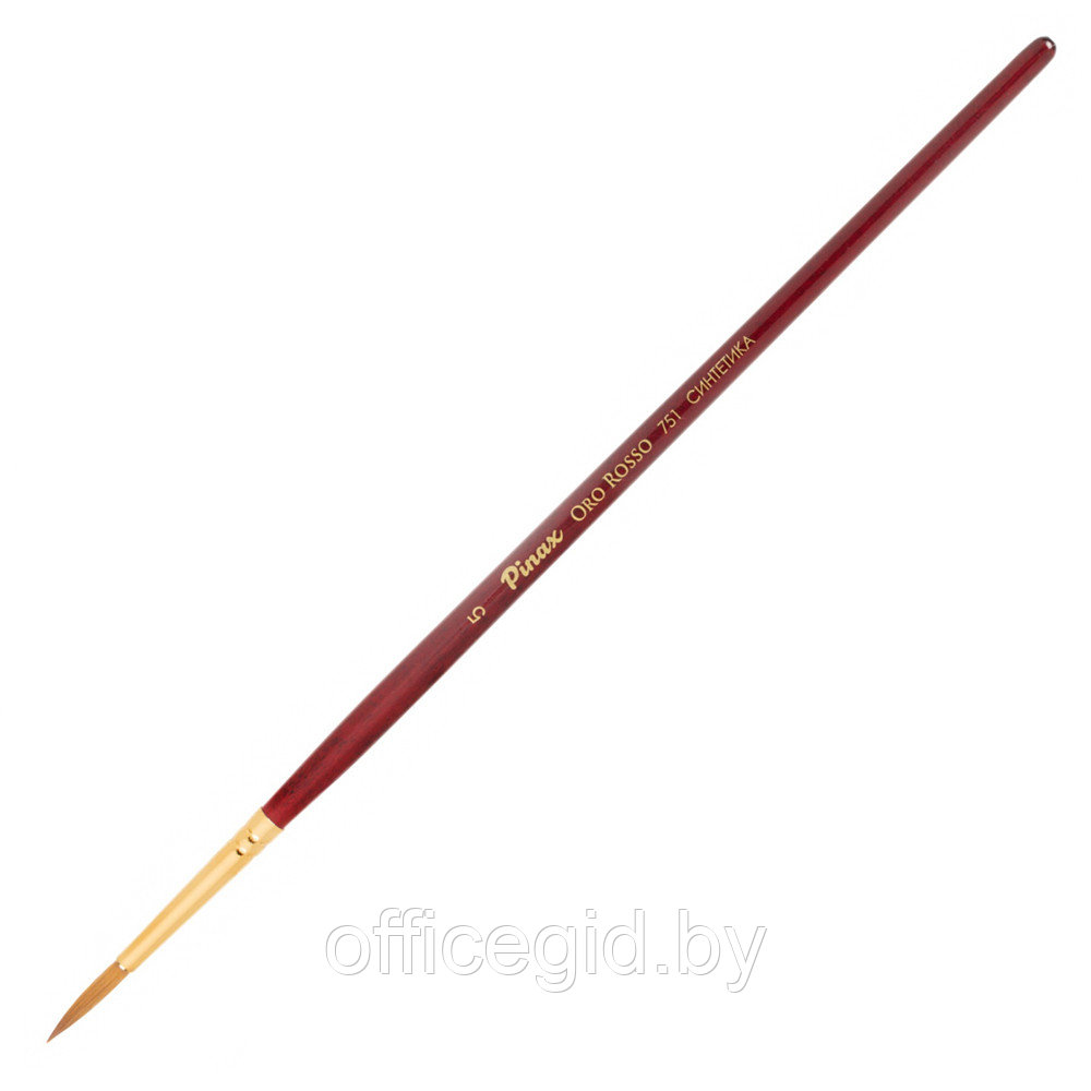 Кисть для рисования "Pinax ORO ROSSO", синтетика, круглая, №5
