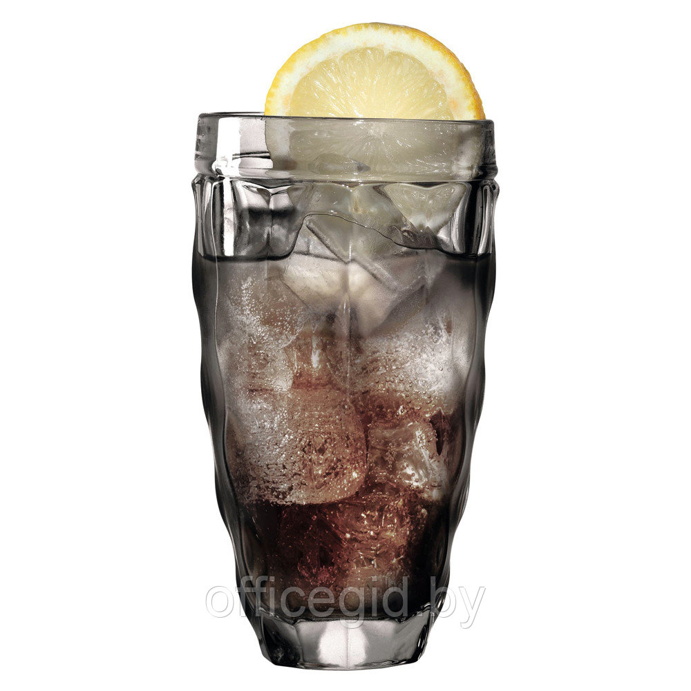 Набор стаканов "Brindisi", стекло, 370 мл, 6 шт, серый - фото 2 - id-p187028190