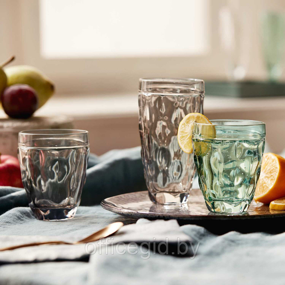 Набор стаканов "Brindisi", стекло, 370 мл, 6 шт, серый - фото 4 - id-p187028190