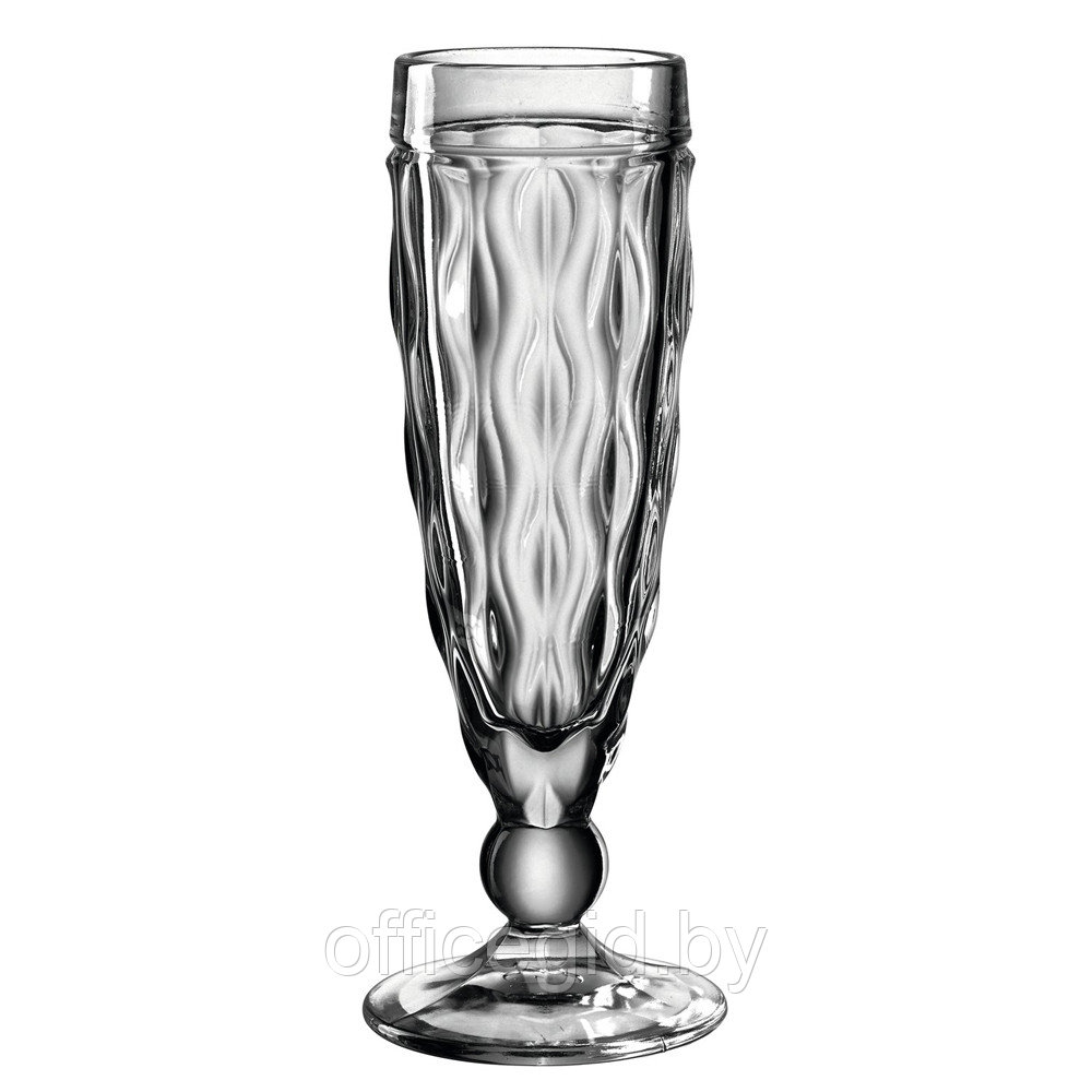 Набор бокалов для шампанского "Brindisi", стекло, 140 мл, 6 шт, серый - фото 1 - id-p187028191