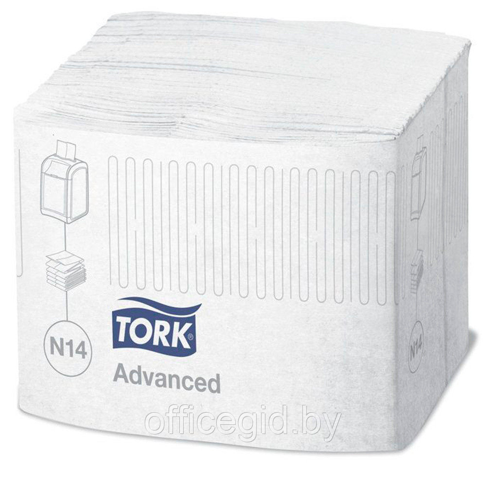 Салфетки Tork "Xpressnap Fit" для диспенсера, 16.5x21.3 см, 120 шт*6 упаковок, белый - фото 2 - id-p180054677