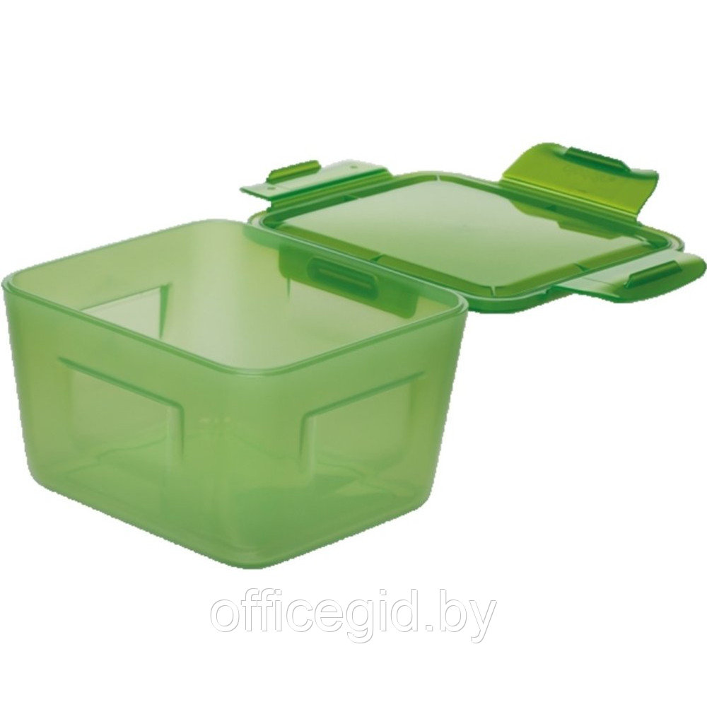 Контейнер для еды "Easy-Keep Lid Lunch Box", пластик, 1200 мл, зеленый - фото 3 - id-p180649005