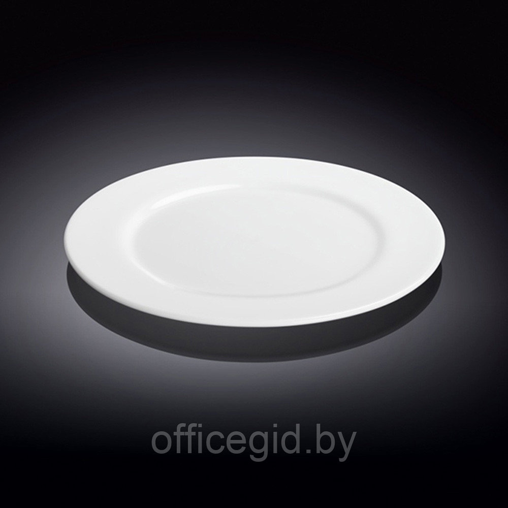 Тарелка десертная "WL-991178/A", фарфор, белый
