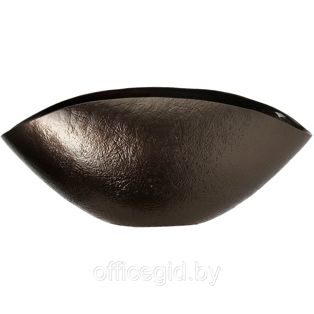 Чаша стеклянная "Como", 38х20 см, коричневый